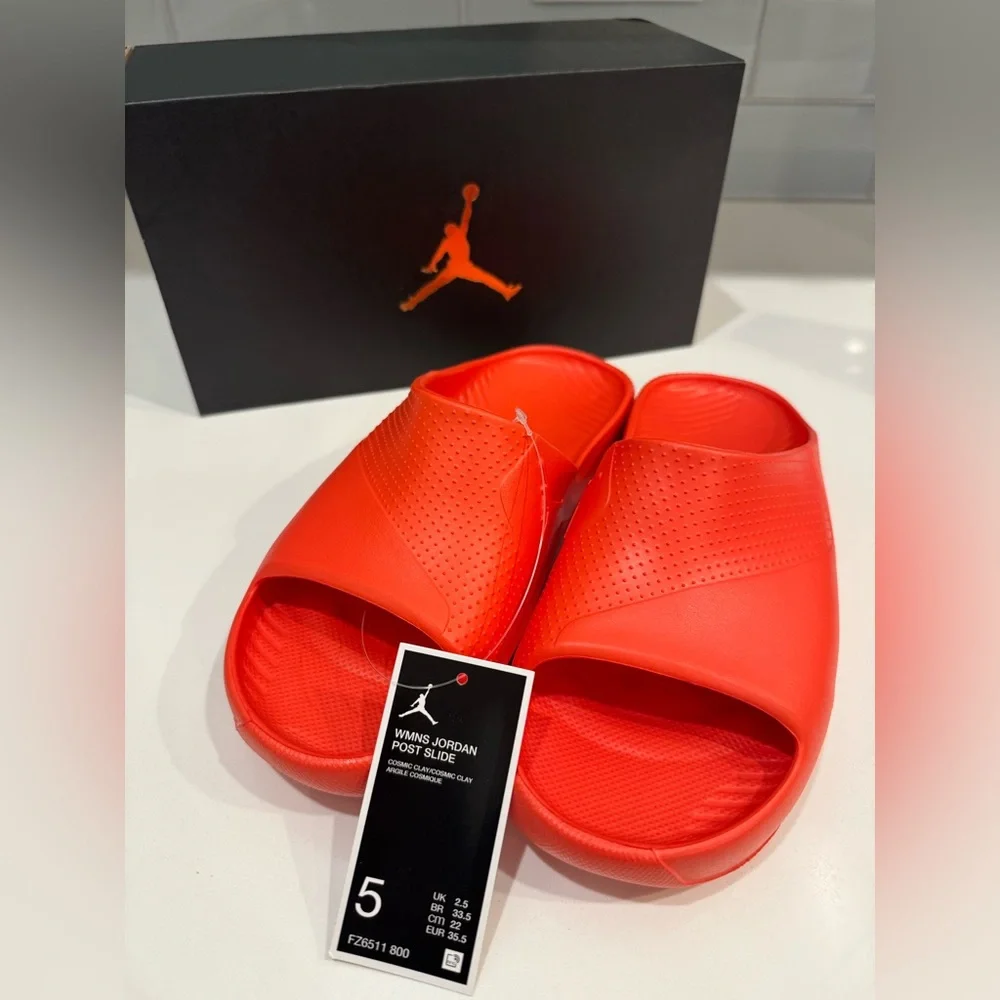 Jordan Men’s Post Slide – Cosmic Clay – NWT (Sizes 3.5 & 4.5)
